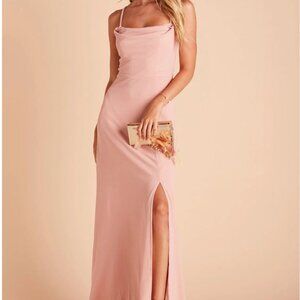 Ash Cowl Neck Bridesmaid Dress (Birdy Grey)